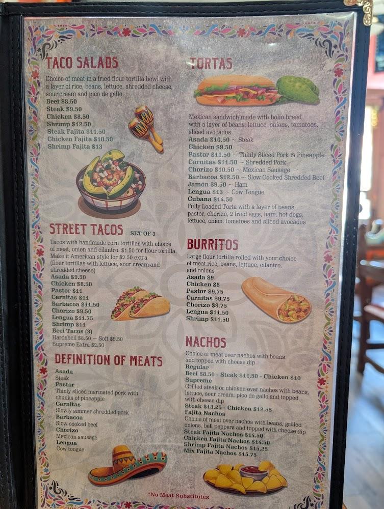 Taqueria La Eskina Menu image 3